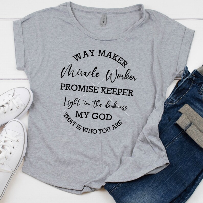 Download Waymaker SVG Miracle Worker SVG Downloadable Vinyl cut ...