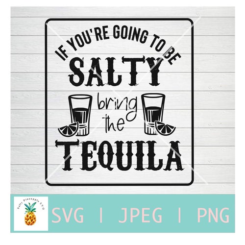 If You're Gonna Be Salty Tumbler Sublimation Transfer - Etsy
