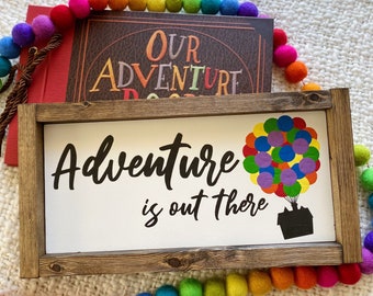 Adventure is Out There Upcycled Sweater