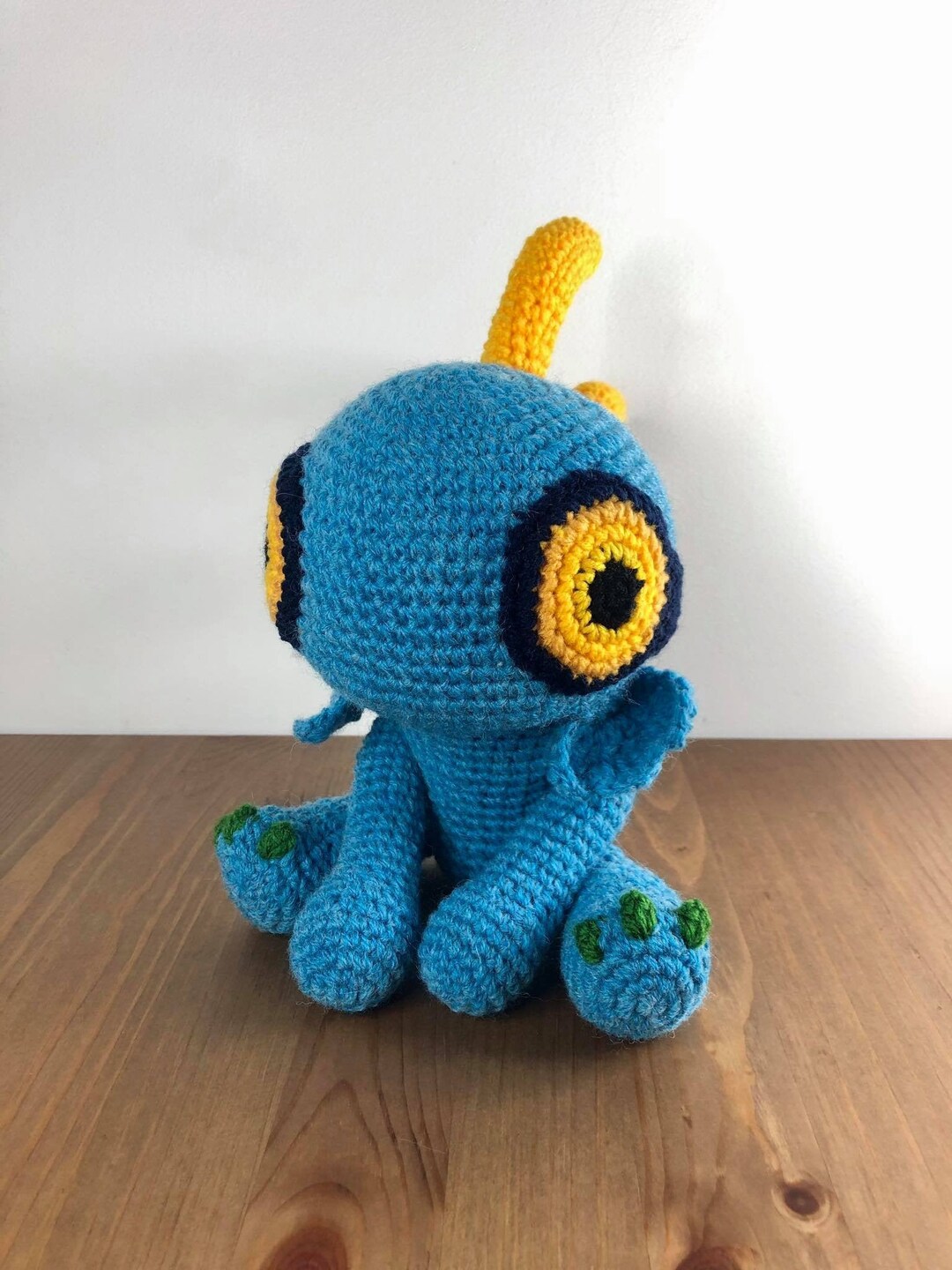 Murky the Murloc Toy Amigurumi Crochet PATTERN for World of Warcraft Etsy