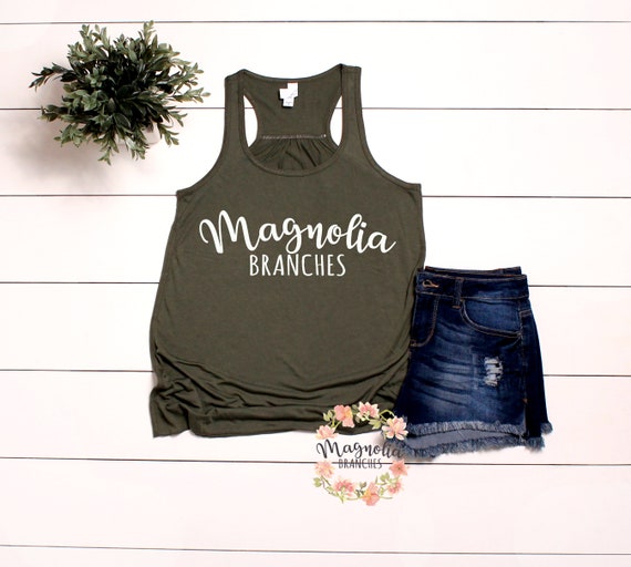 Bella And Canvas B8800 Women S Flowy Racerback Tank Etsy