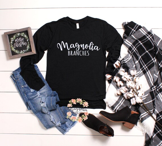 Bella And Canvas 3501 Unisex Black Slub Long Sleeved Tshirt Etsy