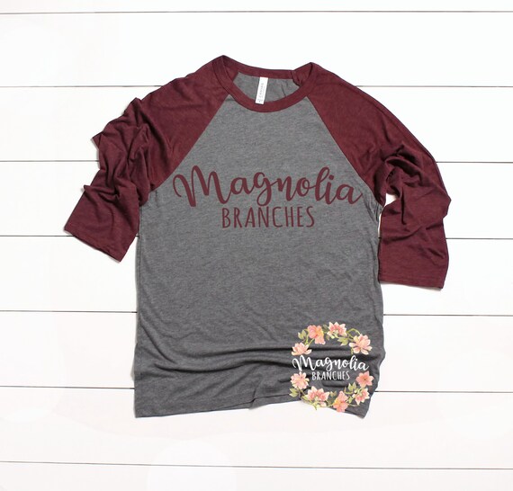 Bella And Canvas 3200 Unisex Grey And Maroon Triblend Baseball Etsy