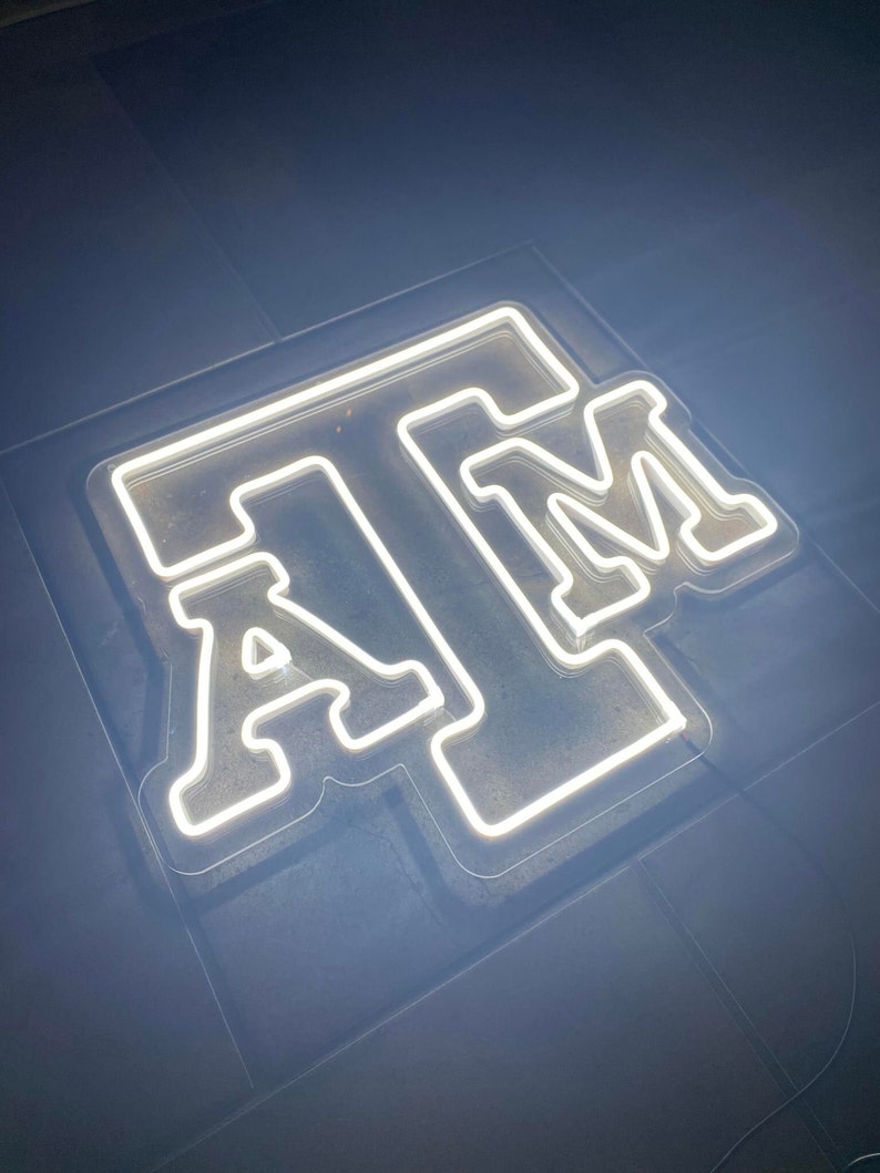 Texas A & M University Aggies LED Neon Sign 20 W x 16 H Official Texas A and M University Licensee Gig Em image 4