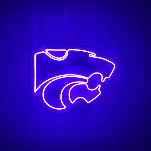Kansas State University Powercat LED Neon Sign - 19.5