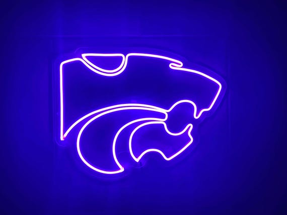 Kansas State University Powercat LED Neon Sign - 19.5