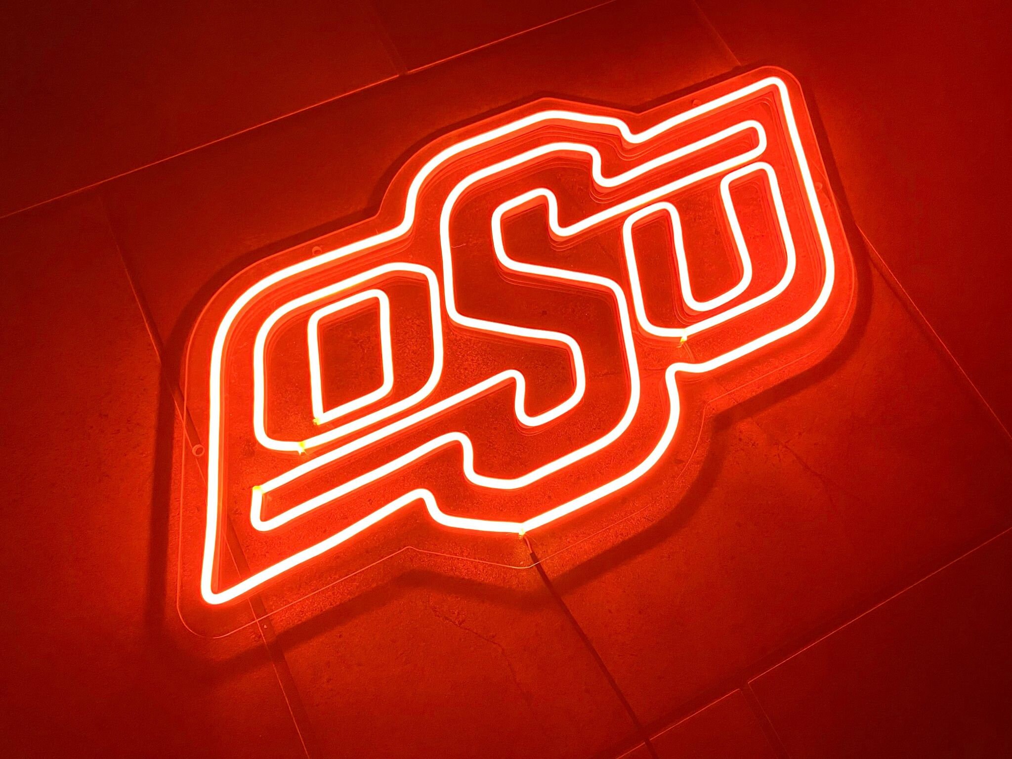 Oklahoma State University OSU LED Neon Sign Official OSU - Etsy