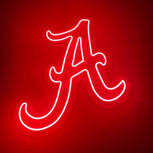 University of Alabama LED Neon Sign - 18.4" W X 17.75" H - Officially ...