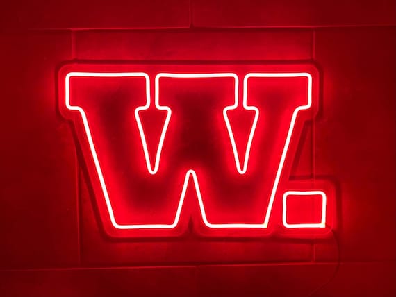 Wabash College 'W.' LED Neon Sign - 23