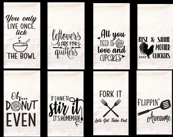 Kitchen Towels With Funny Sayings 