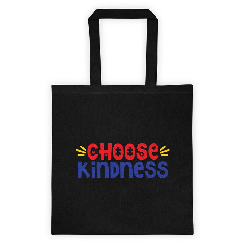 autism support two sided tote teacher gift canvas tote bag unicorn for autism Autism awareness tote bag Mother/'s Day gift