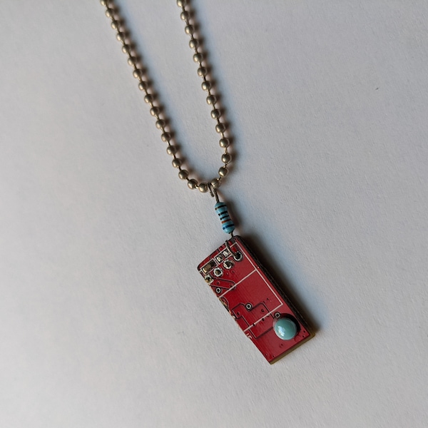 Red GPU Technology Necklace