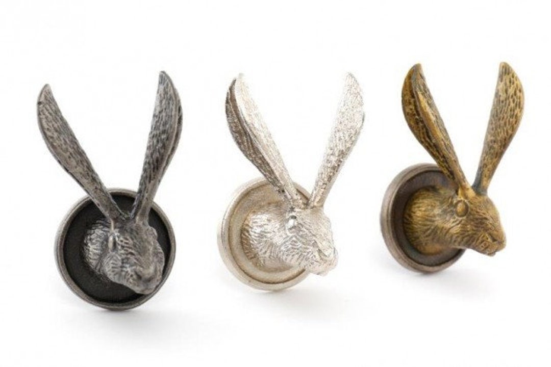 Hare Handles / Rabbit Handle / Funky Handle / Dresser Handle Etsy