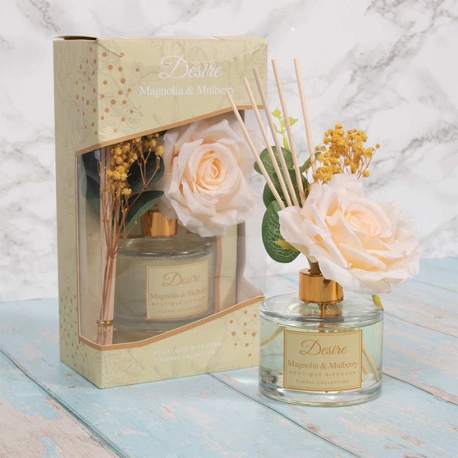 100ml Floral Diffuser Decorative Glass Jar With Flowers Floral