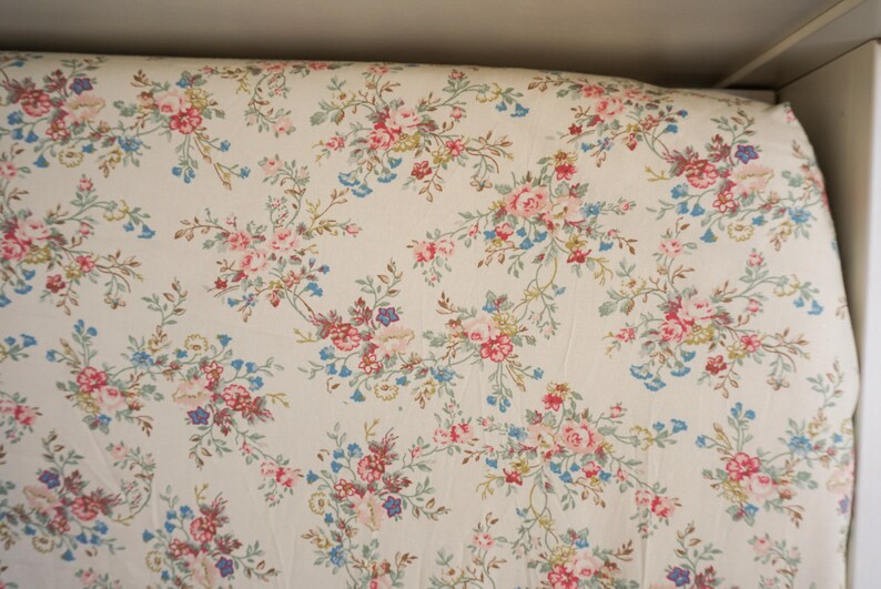 Soft Wild Garden Flower Floral Fitted Cot Sheet nursery/ Etsy