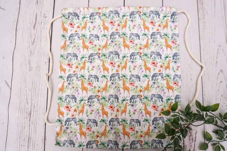 Safari Animal Print Fitted Cot Sheet nursery/ Unisex Bedding Etsy UK