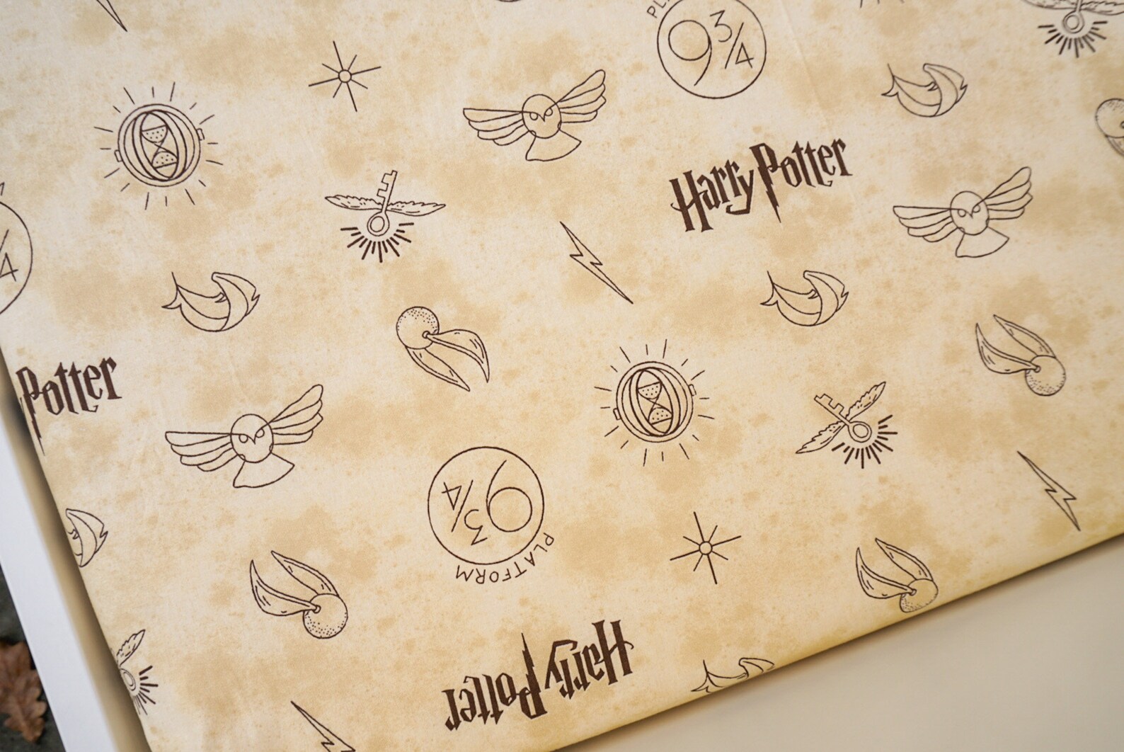 Harry Potter fitted cot sheet nursery/ unisex bedding 100 Etsy