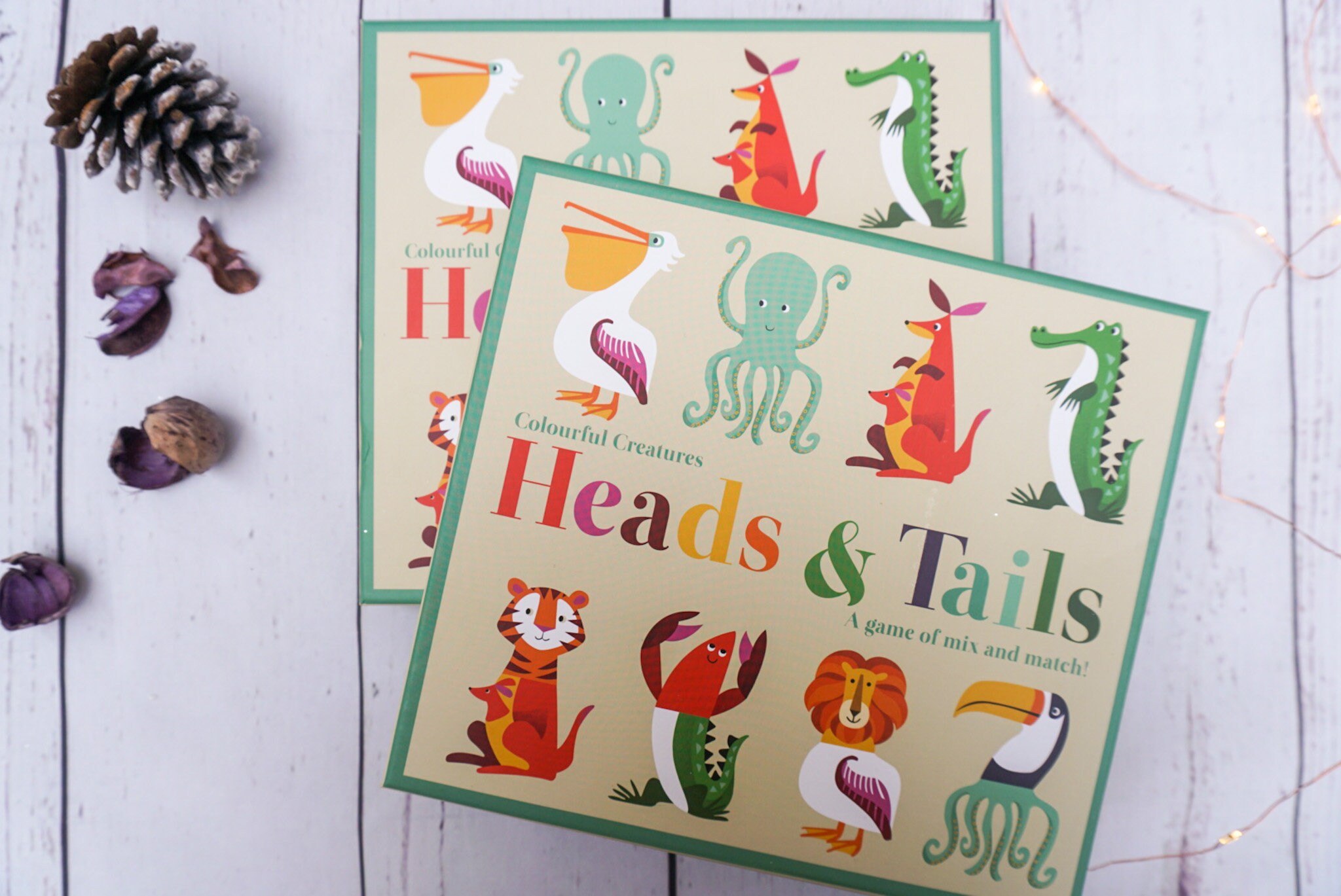 Match Heads and Tails Game / Animal Game / Number Game Etsy UK