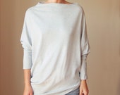 Knit Dress Assymetric Dress Oversize Dress Soft Dress Original Dress Comfortable Dress Maternity Dress Grey Dress Assymetric Tunic Oryginal
