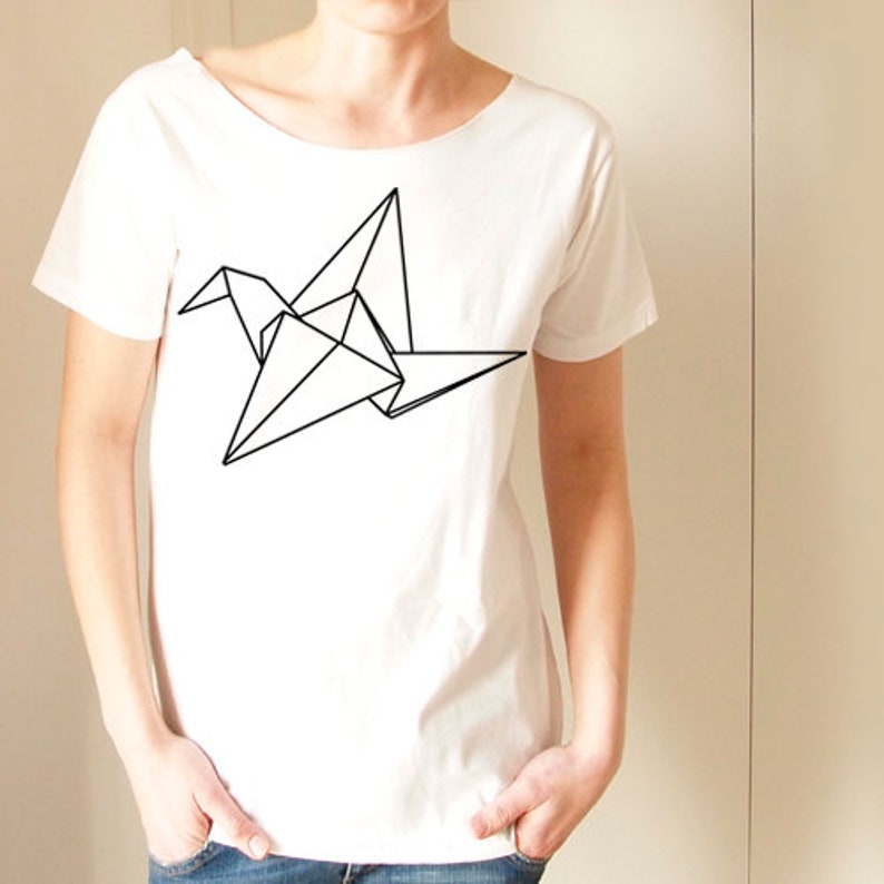 T-SHIRT ORIGAMI imagen 2