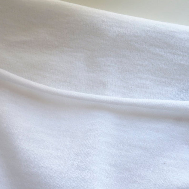 T-SHIRT ELEFANTEN AQUARELLE Wide Neck Weiss Shirt Weiss Oversize T-Shirt Feminine Langarm Kleidung lustiges Oversized breites Hals Bild 3