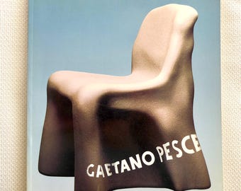 Gaetano Pesce Archaic Design France Vanlaethem 1989 Vintage Art Book English German