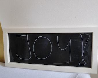 Kreide Wand Tafel Board  gerahmt Vintage