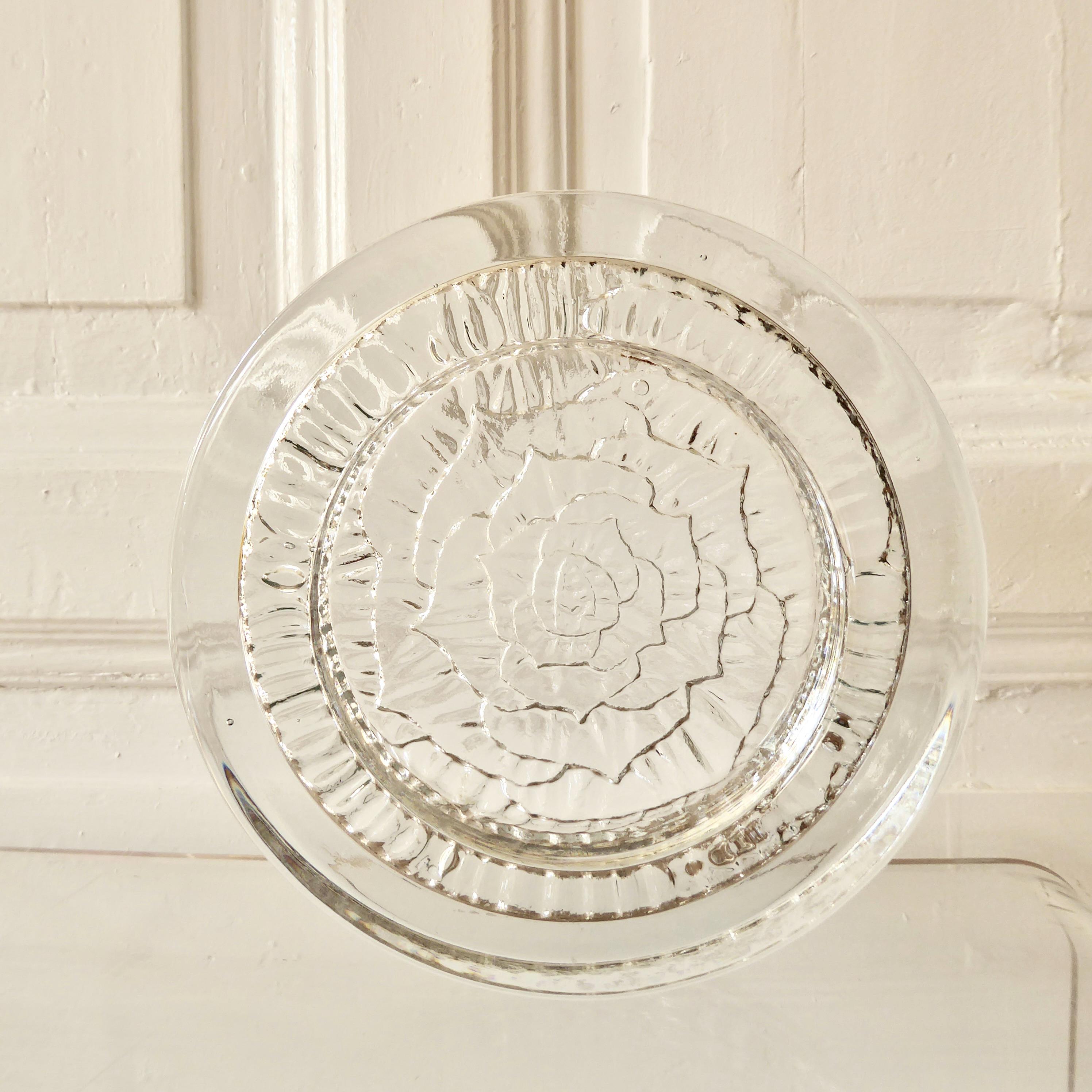 グラスアーティストborowskiのお皿 Borowski Glass Art - Etsy