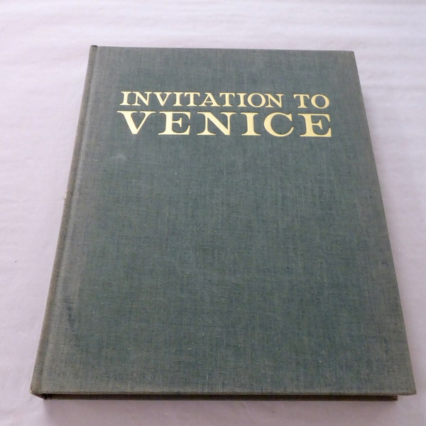 Invitation à Venise Michelangelo Muraro Ugo Mulas Peggy Guggenheim Paul Hamlyn 1963 livre d'art