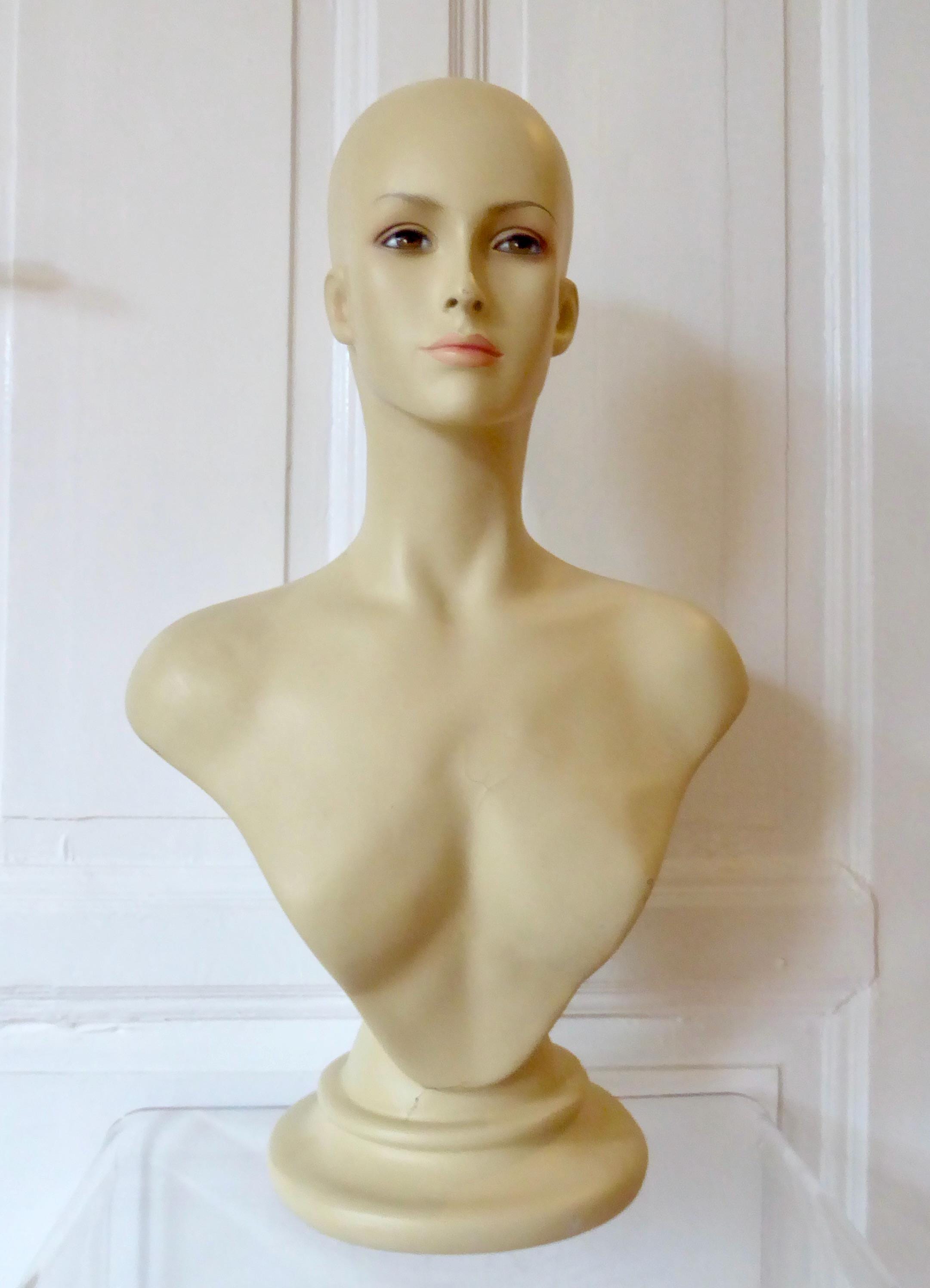 Vintage female mannequin head - Etsy 日本