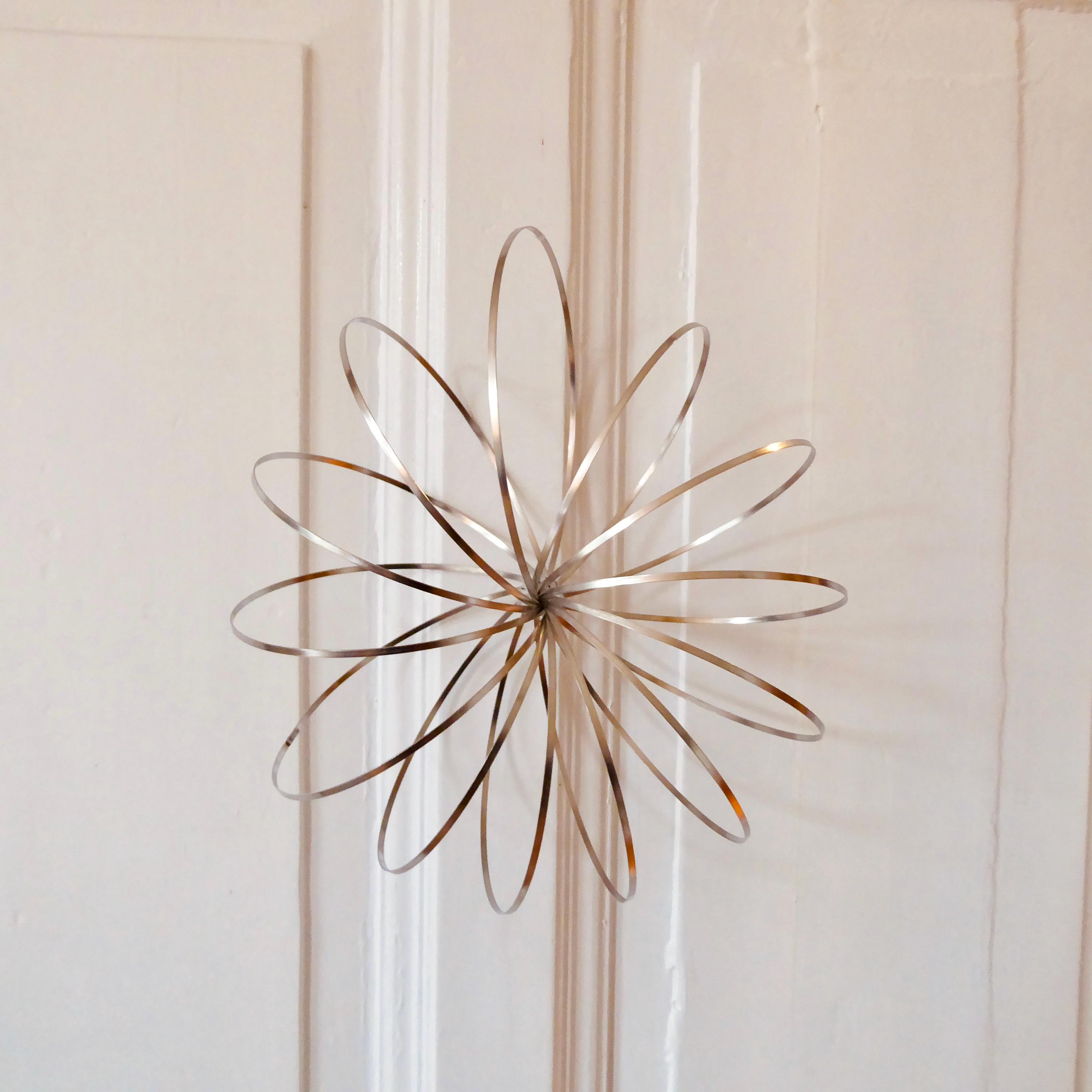 当時物ビンテージ品◾️木製スパイラル型 モビール 吊り下げオブジェ インテリア雑貨 当時物ビンテージ品◾️木製スパイラル型 モビール 吊り下げオブジェ