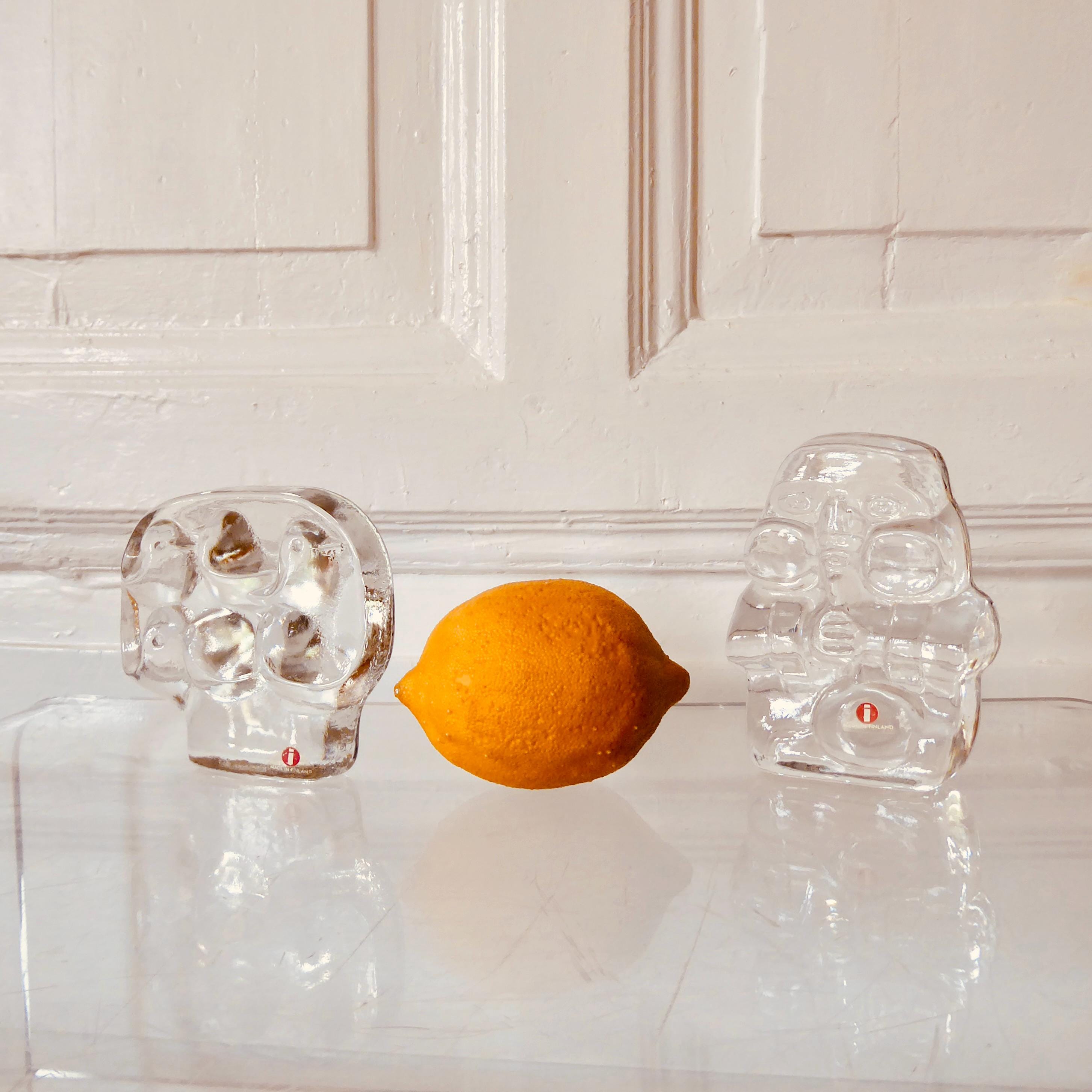 イッタラ フィンランド 鳥の木 ガラス職人 置物 ヨルマ・ヴェノラ