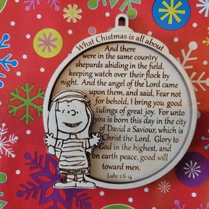 Christmas Ornament - What Christmas is all About