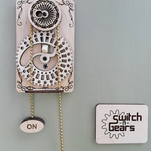 Black and White Single Levered Light Switch Plate 8003B Etsy