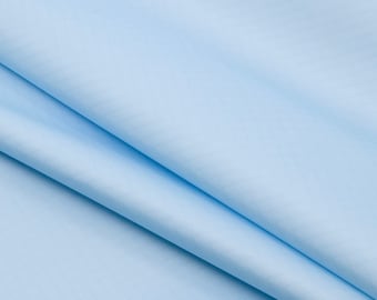 LightWeight Rip-Stop WaterProof Coated Polyester Fabric l Light Blue l 2.4oz