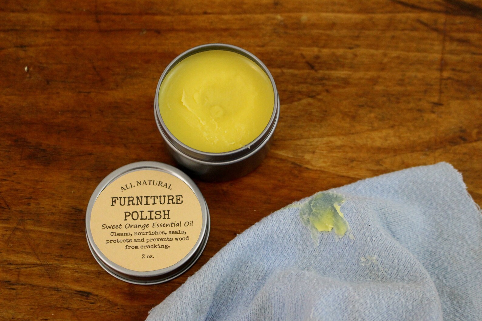 Natural Beeswax Wood Finish Natural Furniture Polish and Etsy