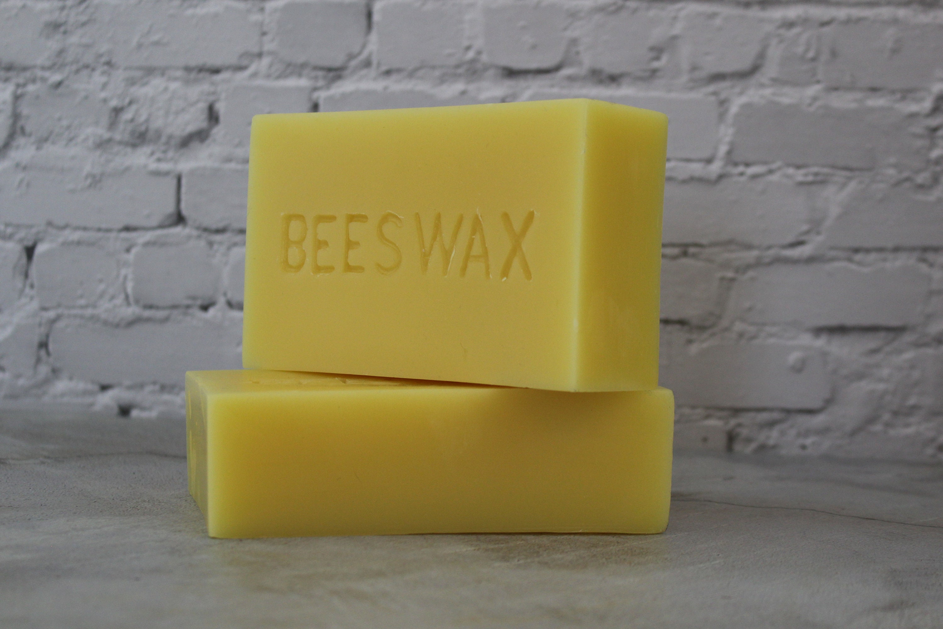 1 lb Pure Beeswax Block Bulk Beeswax Supply for Candle Lip Etsy