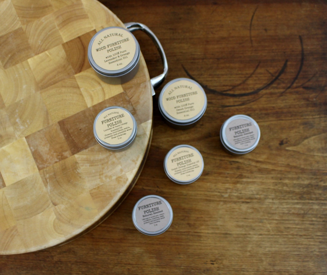 100 Beeswax Furniture Polish, Natural Wood Polish Sealant, Polish