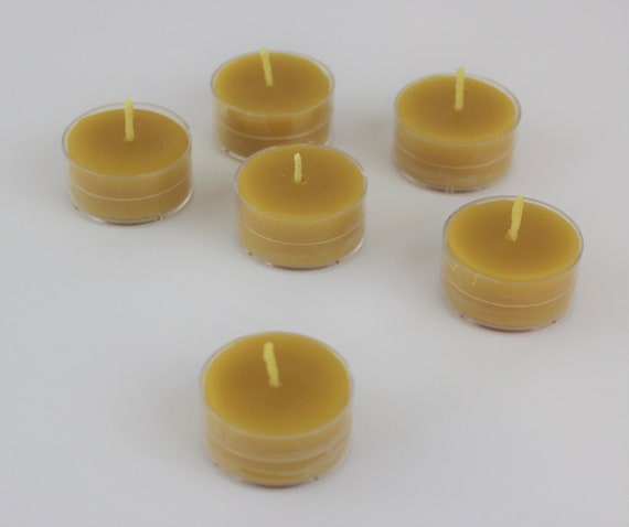 Beeswax Tea Light Candles 