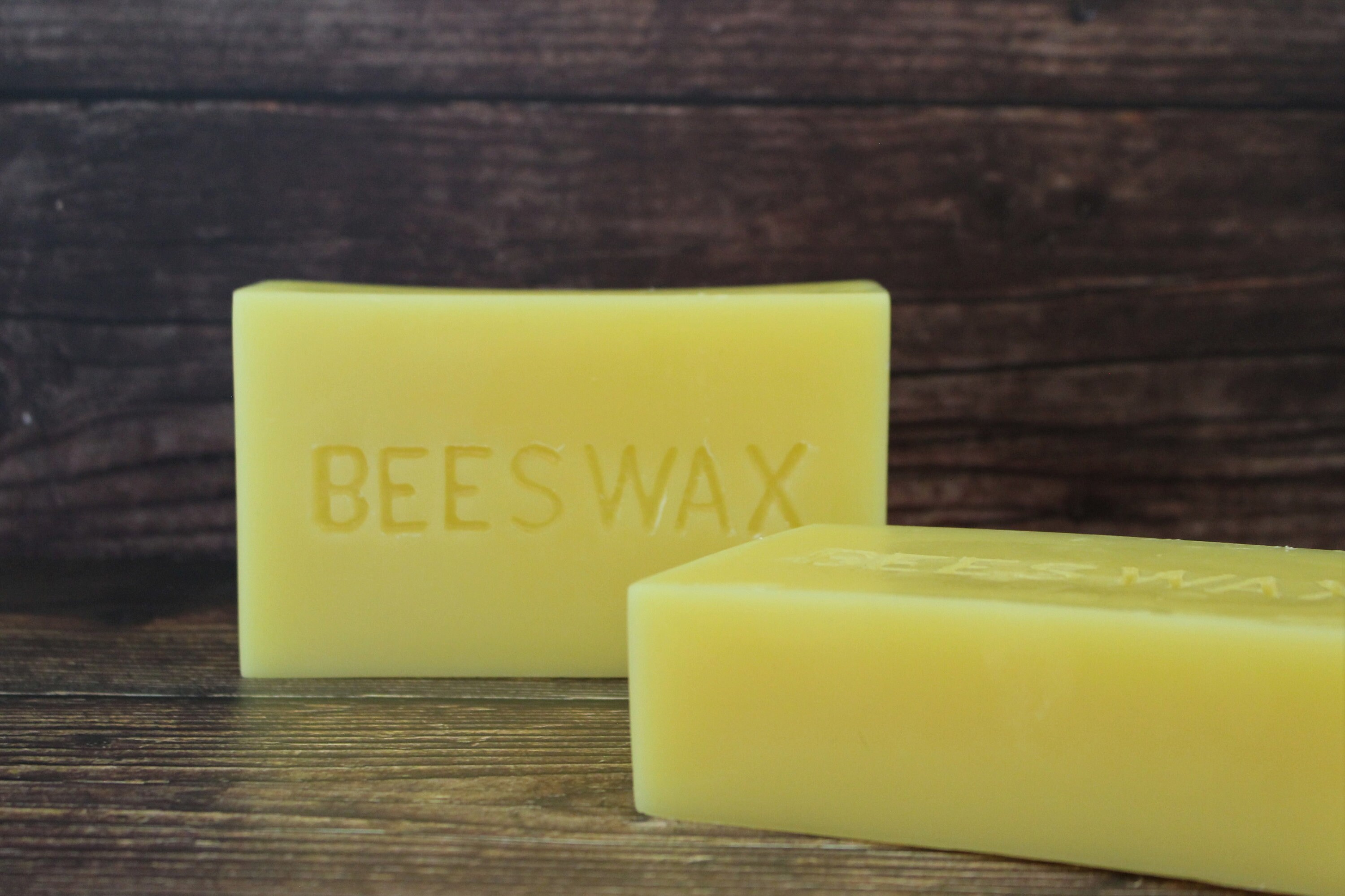 1 Lb Pure Beeswax Block 1 Pound Eco Friendly Natural Craft Etsy
