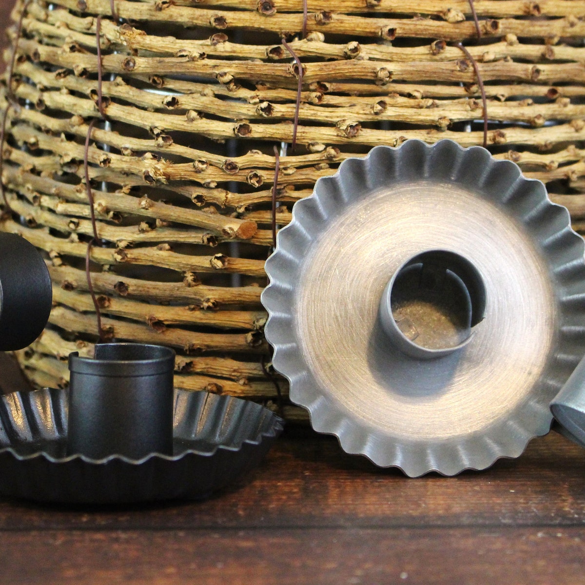 Chamberstick Candle Holder for Primitive Rustic Early American - Etsy