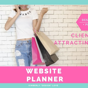 Website Planner ~ Design & Plan Your Client Attracting Website