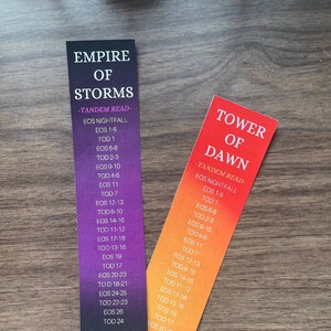 TOG-Throne of Glass-Sarah J Maas-Tandem Read Bookmark (Digital Download)