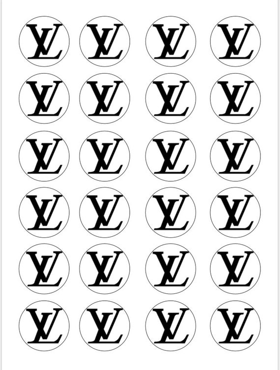 Louis Vuitton Inspire Edible Cupcake Toppers And Icing Sheets Etsy