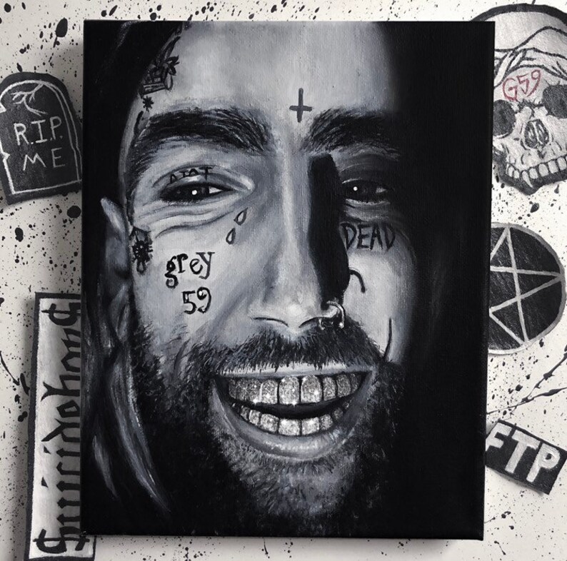 Suicideboys Scrim Acrylic Portrait Etsy
