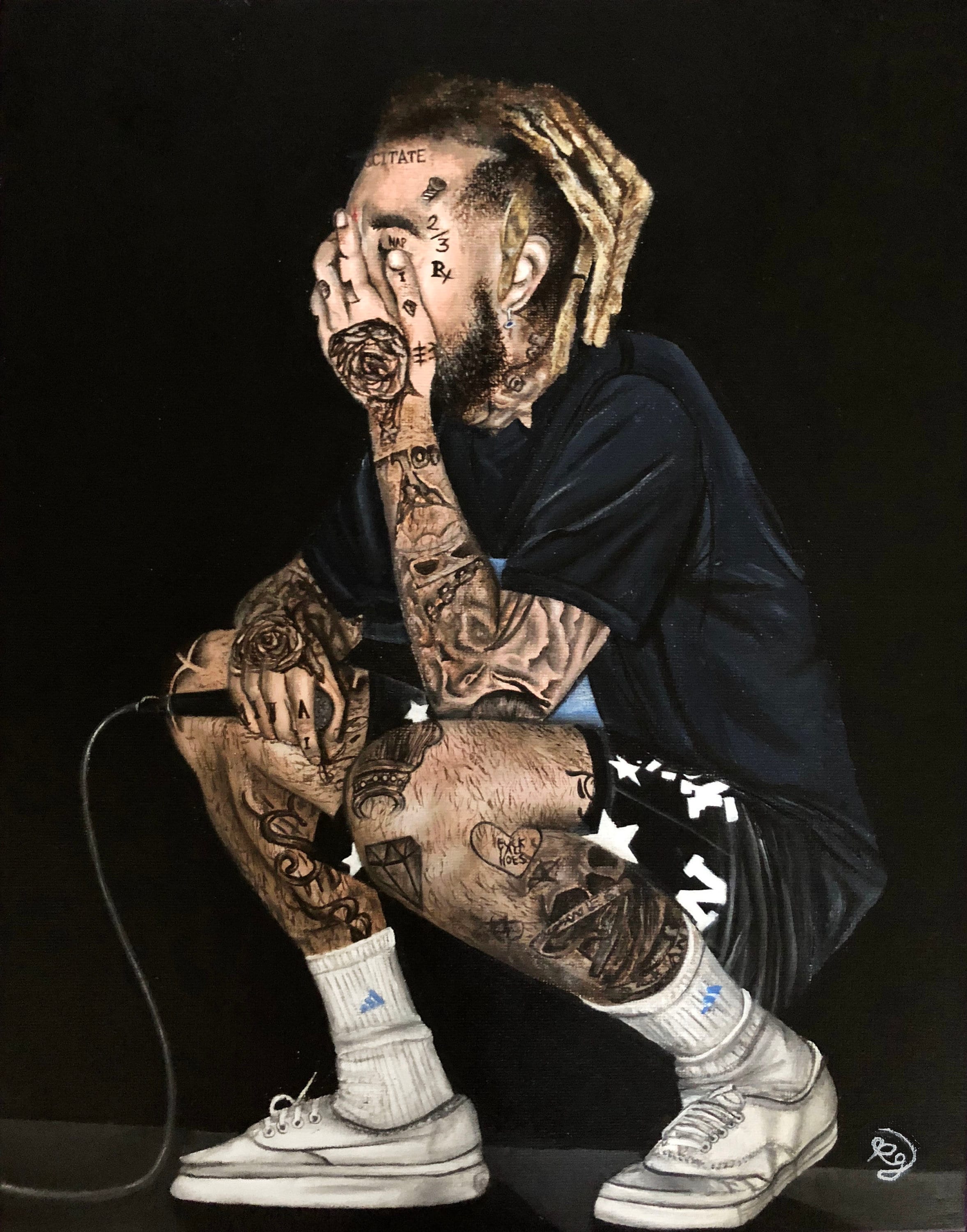 Прическа как у scrim suicideboys 88 фото
