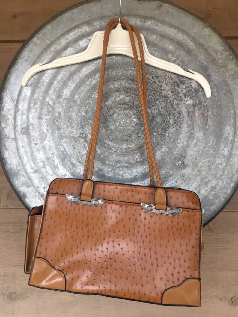 ostrich purse