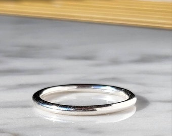 BASIC silver ring