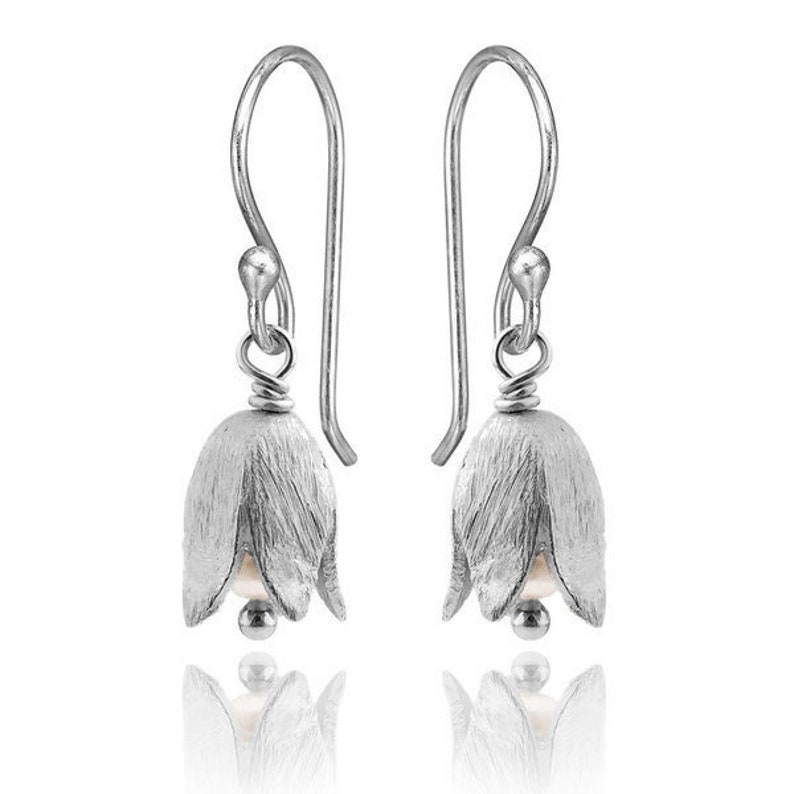 Pendientes Lily of the Valley34 925 S flor imagen 1