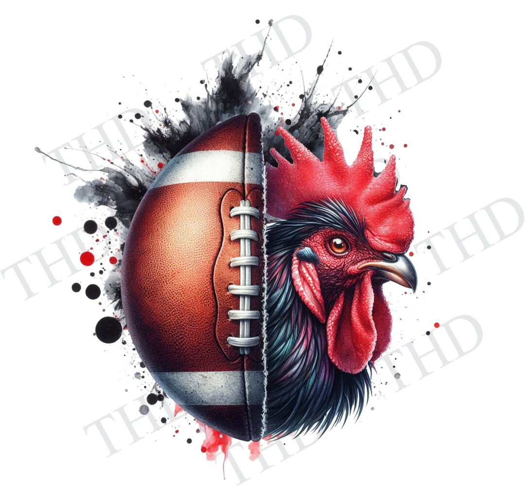 chicken with football helmet Gejoy 2 Pieces Hens Arms Toys Set Include Chicken Hats and Doll Arms for Small Pet Supplies Animal Hats Doll Accessories for Hens Small Pet Parakeet Pets Supplies Photoshoots making the dresses attractive Football Rooster Tailgate Image: Game